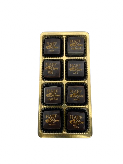 HAFFRum Chocolates – 8-piece blister pack