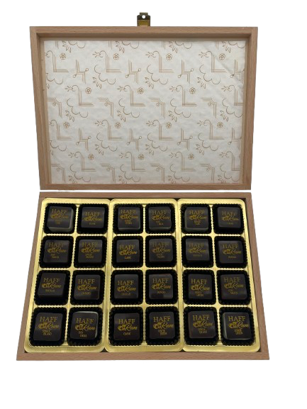 HAFFRum Chocolates – Wooden Box