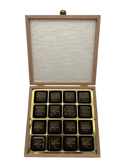HAFFRum Chocolates – Wooden Box